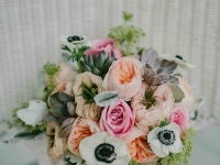 Close-up Bride's Bouquet
